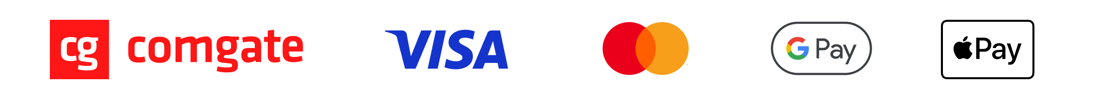 Comgate – Visa, Mastercard, Google Pay, Apple Pay